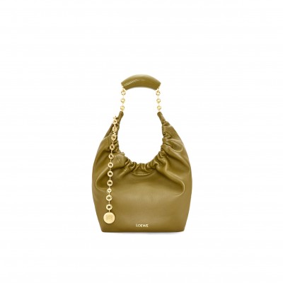 LOEWE SMALL SQUEEZE BAG IN MELLOW NAPPA LAMBSKIN A914NCHX01 (29*24*10.5cm)